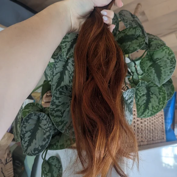 Goo Goo COPPER Hair Extensions 18" - Picture 3 of 8